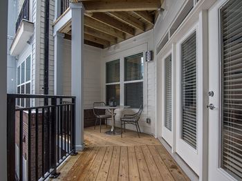 Private balconies*